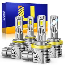 Lâmpadas LED Combo Ursprung H11 9005 60000LM Faróis de neblina x4 Lâmpadas LED Combo Ursprung H11 9005 60000LM Faróis de neblina x4