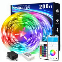 Lâmpadas LED DAYBETTER 60m (2 rolos de 30m) com controle remoto Lâmpadas LED DAYBETTER 60m (2 rolos de 30m) com controle remoto