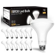 Lâmpadas LED DAYBETTER BR30 9W 800LM 5000K reguláveis, pacote com 12 Lâmpadas LED DAYBETTER BR30 9W 800LM 5000K reguláveis, pacote com 12