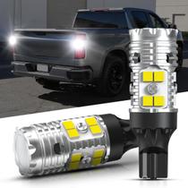 Lâmpadas LED de backup reverso LASFIT 921 W16W para Silverado