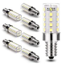 Lâmpadas LED de candelabro ALIDE E12 4W 6000K Daylight, pacote com 8