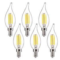 Lâmpadas LED de candelabro FLSNT CA11 E12 5,5W 5000K 550lm