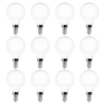 Lâmpadas LED de candelabro FLSNT G16 1/2 5,5 W 4000 K Cool White, pacote com 12