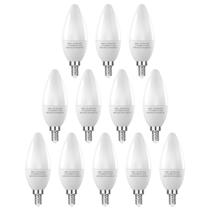 Lâmpadas LED de candelabro Ocixhbe E12 6W 5000K Daylight White Lâmpadas LED de candelabro Ocixhbe E12 6W 5000K Daylight White