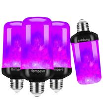 Lâmpadas LED de chama Hompavo atualizadas em 4 modos E26/E27 (pacote com 4) Lâmpadas LED de chama Hompavo atualizadas em 4 modos E26/E27 (pacote com 4)