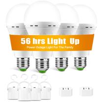 Lâmpadas LED de emergência recarregáveis TFOI 12W 800-850lm 4Pk