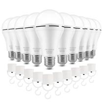Lâmpadas LED de emergência recarregáveis TFOI 12W 800lm 10pk