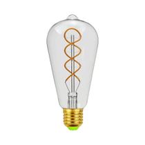 Lâmpadas LED De Filamento Edison Dourado ST64 G80 G95 G125 Regulável E27 4W 8W 2700K Lâmpadas De