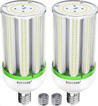 Lâmpadas LED de milho DJDTDTY 150W 5000K 18000lm E26/E39, pacote com 2 Lâmpadas LED de milho DJDTDTY 150W 5000K 18000lm E26/E39, pacote com 2