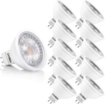 Lâmpadas LED de paisagem SANSUN 5W MR16 12V 3000K (pacote com 10) Lâmpadas LED de paisagem SANSUN 5W MR16 12V 3000K (pacote com 10)
