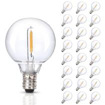 Lâmpadas LED de reposição Sdduenled G40 E12 0,6 W, pacote com 25 Lâmpadas LED de reposição Sdduenled G40 E12 0,6 W, pacote com 25