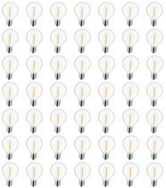 Lâmpadas LED de substituição Lieidi G40 E12 0,6 W 2200 K, pacote com 50 Lâmpadas LED de substituição Lieidi G40 E12 0,6 W 2200 K, pacote com 50