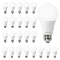Lâmpadas LED DEGNJU A19 13W (equivalente a 100W) 5000K E26, pacote com 24