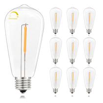 Lâmpadas LED Edison Abeja ST40 Clear 0,6 W, pacote com 10