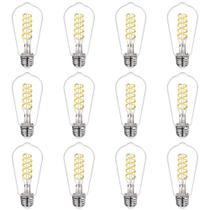 Lâmpadas LED Edison BORT reguláveis 6W (equivalente a 60W) 5000K E26