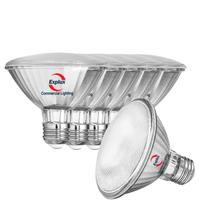 Lâmpadas LED Exlux Commercial-Grade PAR30 9W 3000K, pacote com 6 Lâmpadas LED Exlux Commercial-Grade PAR30 9W 3000K, pacote com 6