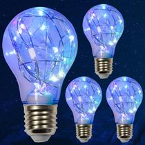 Lâmpadas LED Fairy HOWORR RGB Color Changing 15W E26, pacote com 4 Lâmpadas LED Fairy HOWORR RGB Color Changing 15W E26, pacote com 4