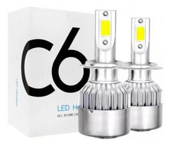 Lâmpadas Led Farol C6 H8 Aaatop - H8