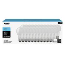 Lâmpadas LED Feit Electric A19 10W 800lm 5000K E26, pacote com 24 Lâmpadas LED Feit Electric A19 10W 800lm 5000K E26, pacote com 24