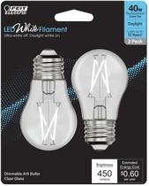 Lâmpadas LED Feit Electric BPA1540950CAWFIL 5W 120V, pacote com 2