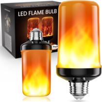 Lâmpadas LED Flame Hyrion 4 modos E26 Base (pacote com 2)