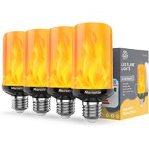 Lâmpadas LED Flame Morsatie Upgraded Flame 3W 600lm, pacote com 4