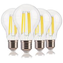 Lâmpadas LED FLSNT A19 12W 1600Lm 5000K E26 100W Eq 4Pk
