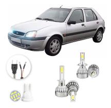 Lampadas Led Ford Fiesta 1996 A 2001 H1 H7 20000lm Lampadas Led Ford Fiesta 1996 A 2001 H1 H7 20000lm