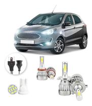 Lampadas Led Ford Ka 2015 A 2020 H4 H11 20000lm