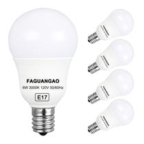 Lâmpadas LED G14 FAGUANGAO E17 Base intermediária 6W 600LM 3000K