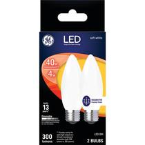 Lâmpadas LED GE 40W Soft White Frosted Decorative (pacote com 2 unidades) Lâmpadas LED GE 40W Soft White Frosted Decorative (pacote com 2 unidades)
