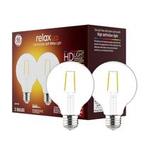 Lâmpadas LED GE Relax G25 Globe 4,5 W 360 lm branco macio