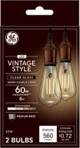 Lâmpadas LED GE Vintage Style 6W 60W 560lm ST19 (pacote com 2)