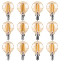 Lâmpadas LED Globe Candelabra FLSNT 4W 330LM reguláveis G16.5