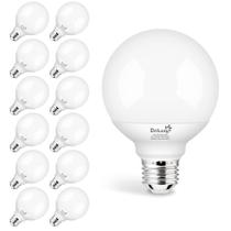 Lâmpadas LED Globe Dekang G25 5W 5000K Daylight White, pacote com 12 unidades Lâmpadas LED Globe Dekang G25 5W 5000K Daylight White, pacote com 12 unidades