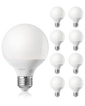 Lâmpadas LED Globe EDISHINE G25 5W 2700K E26, pacote com 8 unidades CRI90+ Lâmpadas LED Globe EDISHINE G25 5W 2700K E26, pacote com 8 unidades CRI90+