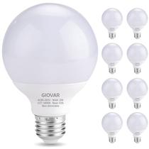 Lâmpadas LED Globe GIOVAR G25 de 5 W (equivalente a 40 W), pacote com 8