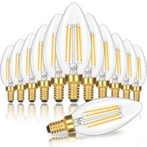 Lâmpadas LED GoBright Dimmable E12 Candelabra 6W 630LM