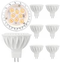 Lâmpadas LED GOHDLAMP MR16 5W (50W de halogênio) 2700K, branco quente, pacote com 6 Lâmpadas LED GOHDLAMP MR16 5W (50W de halogênio) 2700K, branco quente, pacote com 6