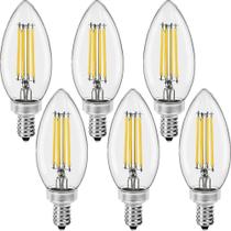 Lâmpadas LED Great Eagle Candelabra B11 4W (pacote com 6) Lâmpadas LED Great Eagle Candelabra B11 4W (pacote com 6)