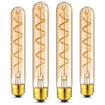 Lâmpadas LED Grensk E26 T10 Tubo 4W 2700K 400lm 110V Lâmpadas LED Grensk E26 T10 Tubo 4W 2700K 400lm 110V