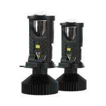 Lâmpadas LED H4 Bi-Xenon - Farol Projetor com Mini Ventilador - Alta e Baixa