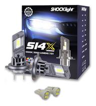 Lâmpadas LED H7 6000k Farol Baixo GM Trailblazer 2013-2014 Lâmpadas LED H7 6000k Farol Baixo GM Trailblazer 2013-2014