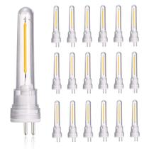 Lâmpadas LED HISTAR S14 reguláveis 1W 2700K 100 lúmens, pacote com 18 Lâmpadas LED HISTAR S14 reguláveis 1W 2700K 100 lúmens, pacote com 18