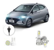 Lampadas Led Hyundai Hb20 2020 A 2022 H4 20000lm