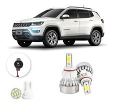 Lampadas Led Jeep Compass Drl 2017 A 2021 H16 20000lm Lampadas Led Jeep Compass Drl 2017 A 2021 H16 20000lm