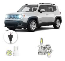 Lampadas Led Jeep Renegade 2016 A 2021 H4 20000lm Lampadas Led Jeep Renegade 2016 A 2021 H4 20000lm