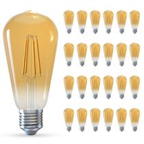 Lâmpadas LED Jensense Edison E26 7W 800lm 2300K, pacote com 24 Lâmpadas LED Jensense Edison E26 7W 800lm 2300K, pacote com 24