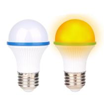 Lâmpadas LED KINUR A15 3W âmbar, pacote com 2 unidades equivalentes a 25 W