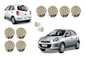 Lâmpadas led lanterna pisca ré freio march 11 12 13 14 a 19